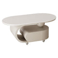 C-Shape Oval Coffee Table
