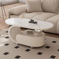 C-Shape Oval Coffee Table
