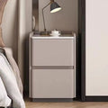 Rock Plate Solid Wood 2-Drawer Nightstand
