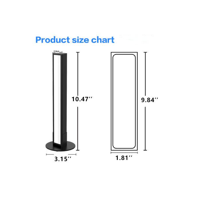 Creative Long Strip RGB 1-Light LED Table Lamp