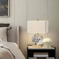 Chinese Simple Marble Texture 1-Light Table Lamp