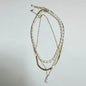 Stainless Steel Creative Steel Ball Chain Necklace