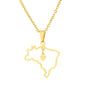 Stainless Steel Creative Steel Ball Chain Necklace