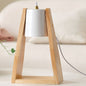 Japanese Simple Cone Iron Log 1-Light Melting Wax Table Lamp