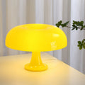 Modern Minimalist Mushroom Polyester Carbonate 4-Light Table Lamp