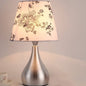 Modern Minimalist Personality Fabric Aluminium Cylindrical 1-Light Table Lamp for Bedroom