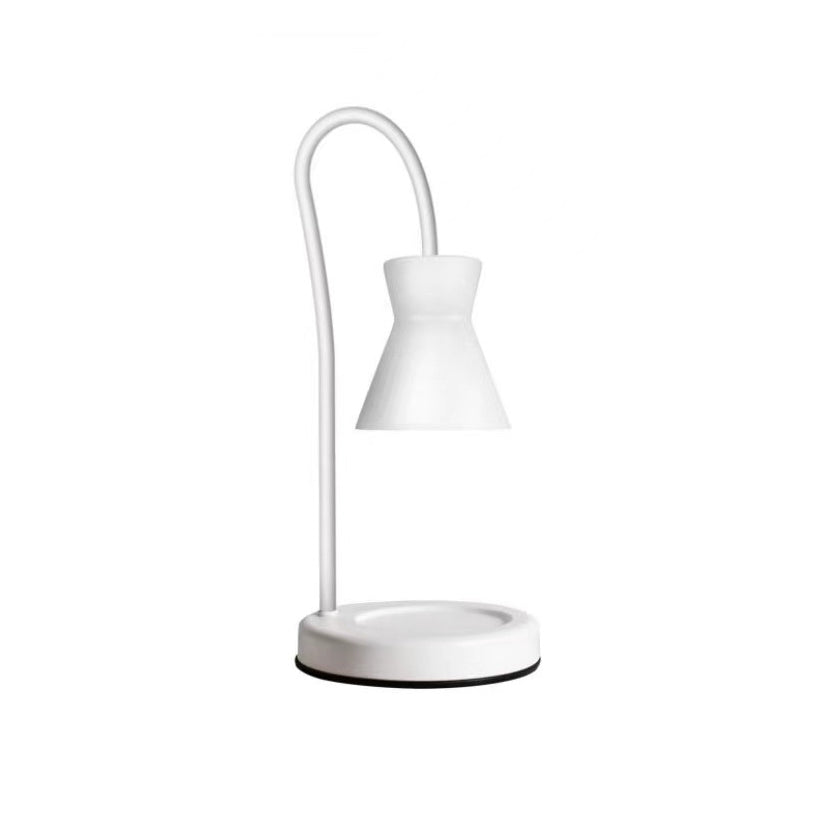 Modern Minimalist Metal Hourglass Adjustable Lampstand 2-Light Table Melting Wax Table Lamp For Bedside