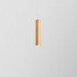 Minimalist Rubberwood LED Pendant Light