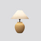 Modern Japanese Metal Ceramic Pot 1-Light Table Lamp