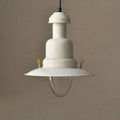 Industrial Iron Round Pendant Light