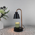 Modern Simplicity Iron Round Shade 1-Light Melting Wax Table Lamp For Study