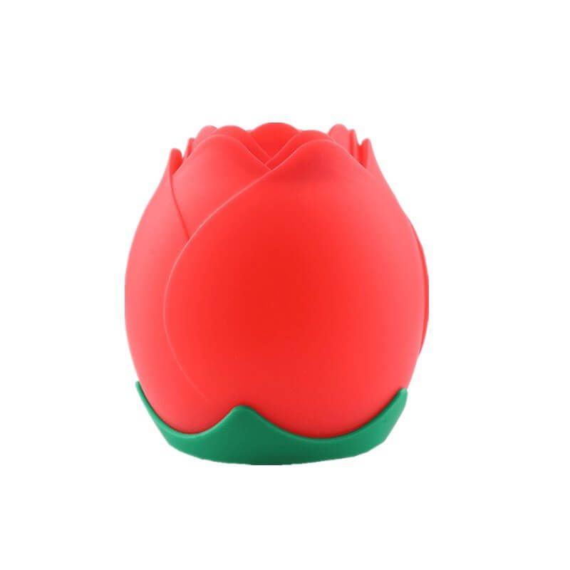 Creative Rose Silicone Pat USB Atmosphere LED Night Light Table Lamp