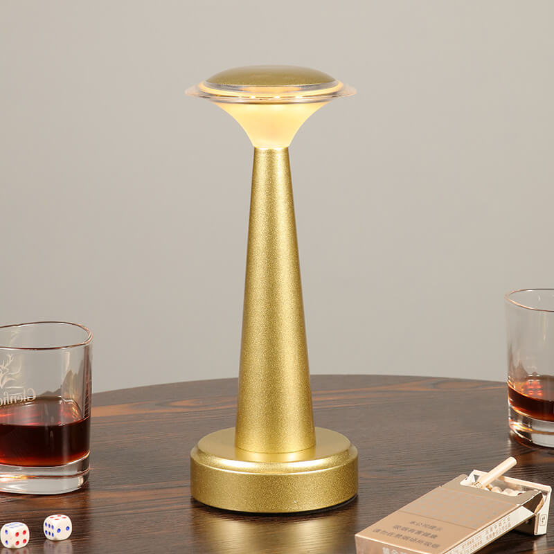 Modern Iron Acrylic LED Night Light Table Lamp