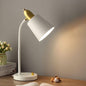 Modern Macaron Wrought Iron Cylinder 1-Light Table Lamp