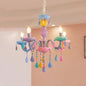 Princess Crystal Glass Chandelier