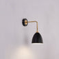 Nordic Simple Iron Traditional Shape Shade 1-Light Wall Sconce Lamp