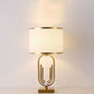 Modern Minimalist Imitation Copper Cloth 1-Light Table Lamp