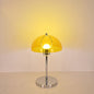 Nordic Vintage Clear Dome Acrylic LED USB Table Lamp