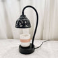 European Style Hollow Round Design Metal 1-Light Melting Wax Table Lamp