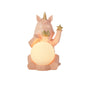 Contemporary Creative Resin Unicorn Glass Shade 1-Light Kids Table Lamp For Bedroom