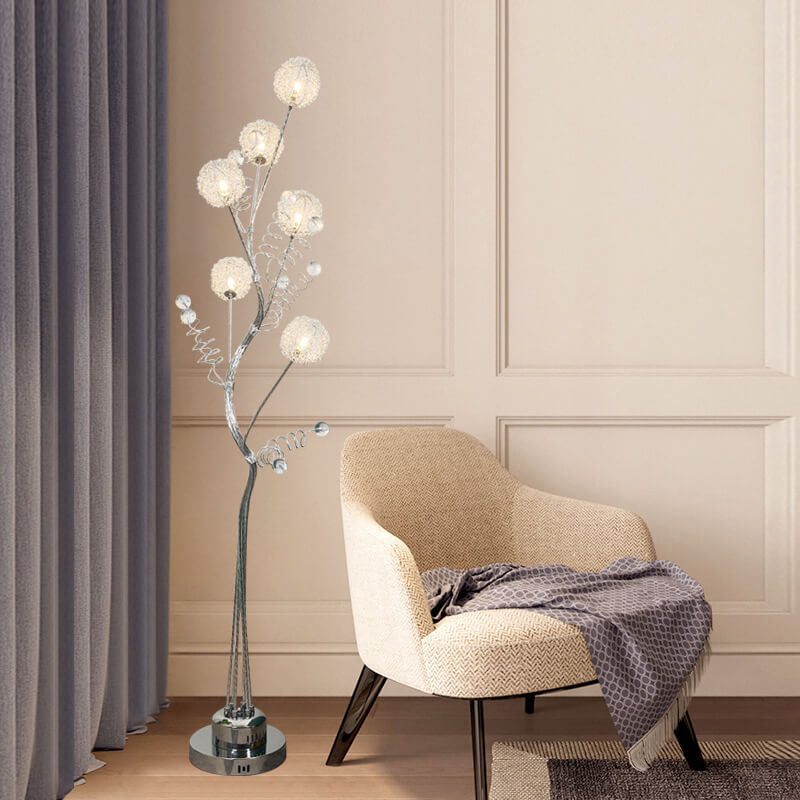 Tree Branch 6-Light Floor Lamp