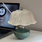 Modern Minimalist Decorative Floral Ceramic LED Table Lamp