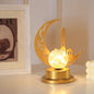 Muslim Eid Moon Castle LED Night Light Decorative Table Lamp