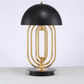 Modern Light Luxury Rotatable Aluminum Metal 2-Light Table Lamp