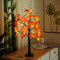 Halloween Tree Light Pumpkin Bats Simulation Tree Light USB Battery Decoration Table Lamp