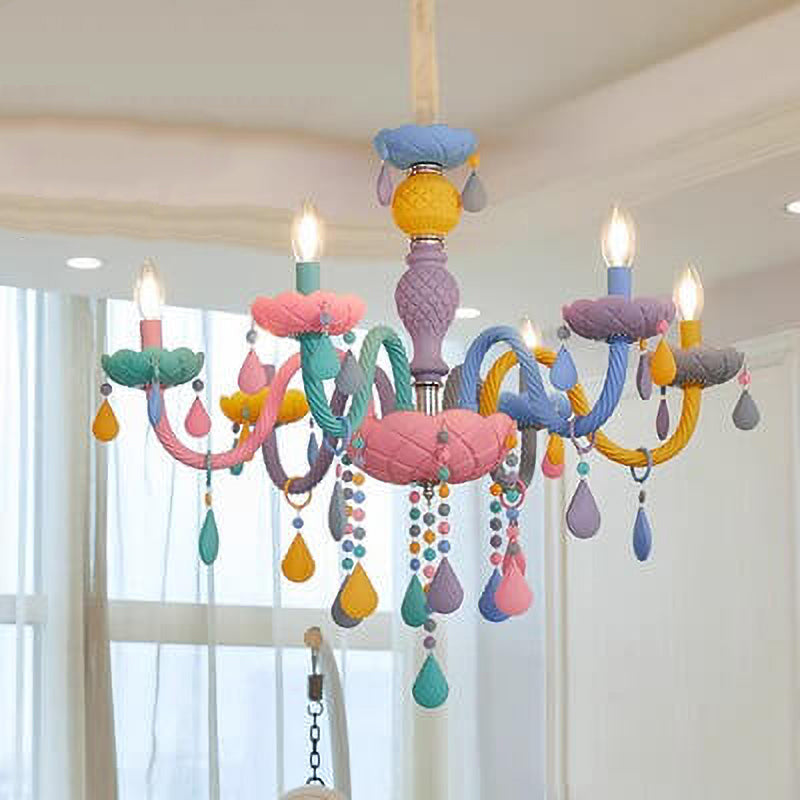 Princess Crystal Glass Chandelier