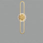 Industrial Full Copper Minimalist Creative Ring Design LED Wall Sconce Lamp