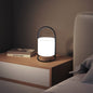 Contemporary Nordic Metal PE Ball Egg Cube Cylinder LED Hanging Rechargeable Table Lamp For Bedside