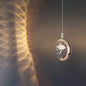 Minimalist Crystal Ball LED Pendant