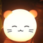 Cartoon Animal Colorful Silicone LED Night Light Table Lamp