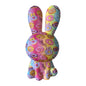 Creative Painted 3D Printed Rainbow Rabbit LED Night Light Table Lamp
