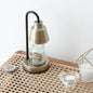 European Style Cone Cold-Rolled Steel Base 1-Light Melting Wax Table Lamp