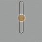 Industrial Full Copper Minimalist Creative Ring Design LED Wall Sconce Lamp
