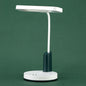 Simple Long Shade Round Base Touch Charging LED Desk Lamp