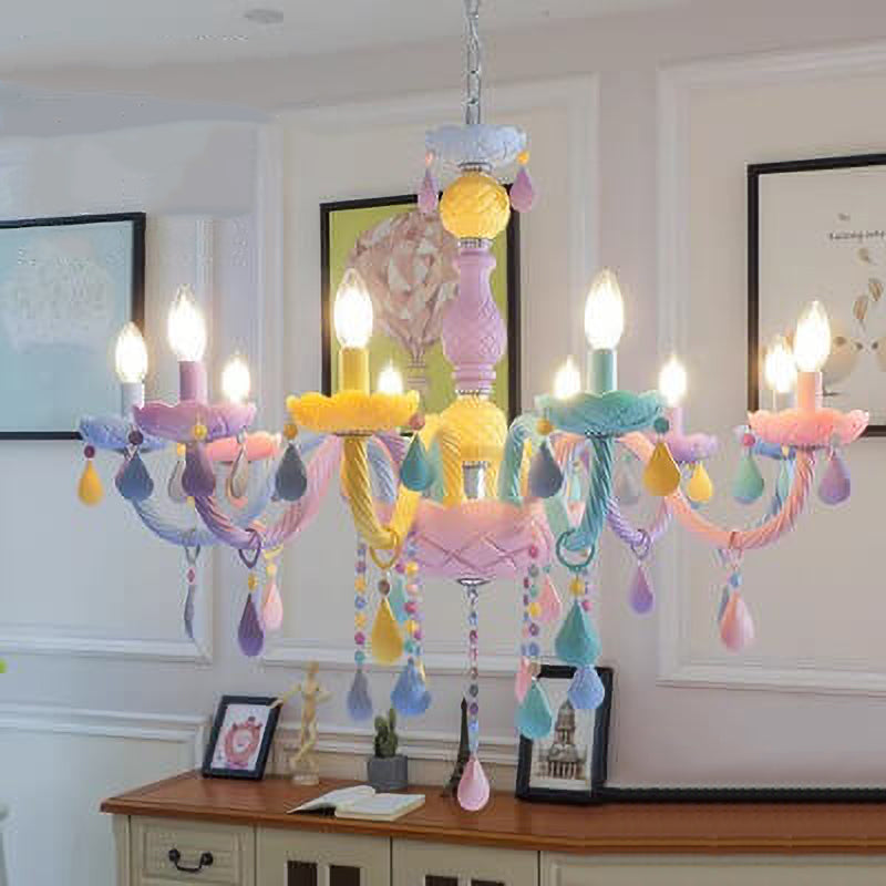 Princess Crystal Glass Chandelier