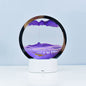 Creative Round Hourglass Quicksand 3D LED Night Light Table Lamp