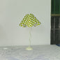 Modern Fabric Petal Flower 1-Light Table Lamp