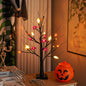 Halloween Tree Light Pumpkin Bats Simulation Tree Light USB Battery Decoration Table Lamp