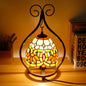 European Style Tiffany Heart Stained Glass 1-Light Table Lamp