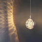 Minimalist Crystal Ball LED Pendant