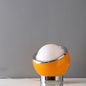 Modern Colorful Round Head Iron Glass 1-Light Table Lamp
