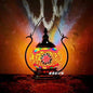 Moroccan Stained Glass Round Pot USB Rechargeable LED Portable Table Lamp