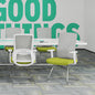 Minimalist Mesh Reception Chair