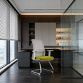 Minimalist Mesh Reception Chair