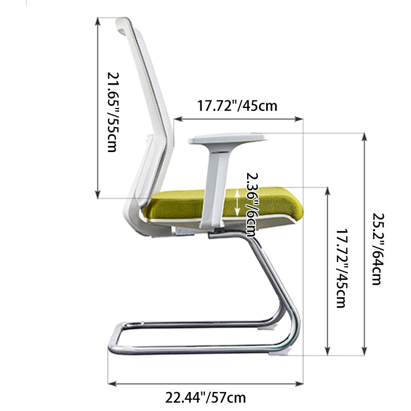 Minimalist Mesh Reception Chair