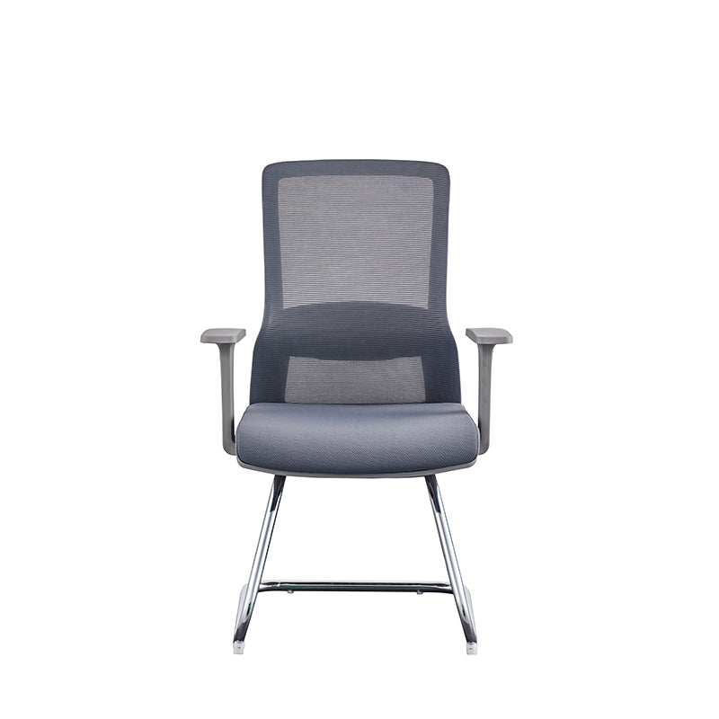 Gray Mesh Visitor Chair
